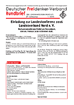 DFV Nord Rundbrief Nr. 1/2016